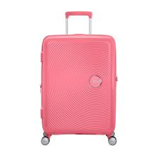 American Tourister Soundbox Spinner 67 Expandable Sun Kissed Coral