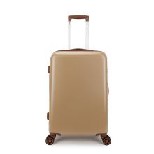 Decent Retro Koffer Medium 67 cm Beige Brown