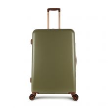 Decent Retro Koffer Groot 76 cm Dark Green