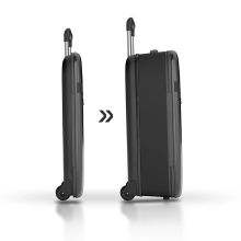 Rollink Flex Aura Opvouwbare Handbagage Koffer 55 Black