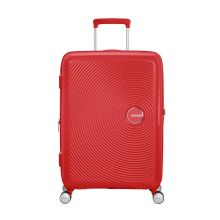 American Tourister Soundbox Spinner 67 Expandable Coral Red