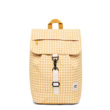 Lefrik Scout Mini Backpack Printed Vichy Mustard