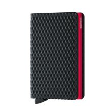 Secrid Slim Wallet Portemonnee Cubic Black / Red