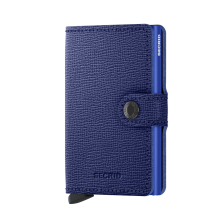 Secrid Mini Wallet Portemonnee Crisple Cobalt