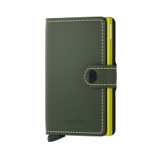 Secrid Mini Wallet Portemonnee Matte Green & Lime