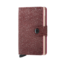 Secrid Mini Wallet Portemonnee Sparkle Red