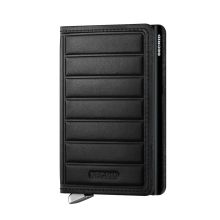 Secrid Premium Slim Wallet Portemonnee Emboss Lines Black