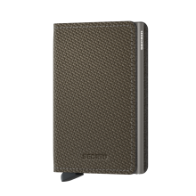 Secrid Slim Wallet Portemonnee Carbon Khaki