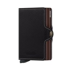 Secrid Twin Wallet Portemonnee Saffiano Brown