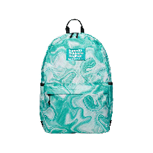 Superdry Printed Montana Backpack Irridecent Bali Blue