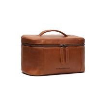 Chesterfield Limone Toilettas Waxed Pull Up Cognac