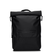 Rains Trial Rolltop Backpack Rugzak 16" Black 