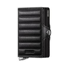 Secrid Premium Twin Wallet Portemonnee Emboss Lines Black