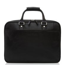 Castelijn & Beerens Verona Business 3-Vaks Laptoptas 15.6'' Zwart