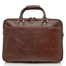 Castelijn & Beerens Verona Business RFID Laptoptas 15.6'' Mocca