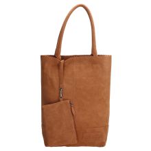 Zebra Kartel Shopper Camel