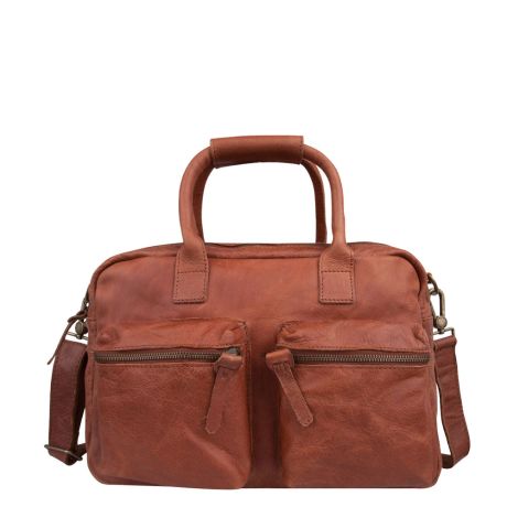 barricade Jong Pelgrim Cowboysbag Schoudertas The Bag Small Cognac