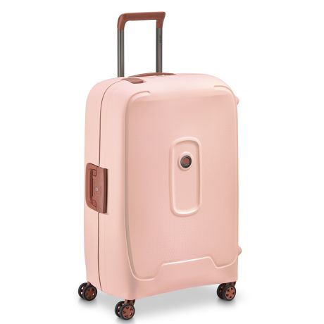 paspoort Ontvangende machine Mannelijkheid Delsey Moncey 4 Wheel Trolley 69 Pink