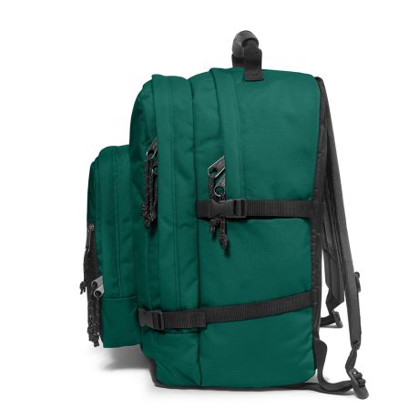 Eastpak rugzak met leren onderkant cheap