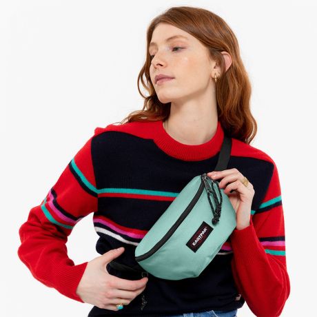 Overleg heerlijkheid Thriller Eastpak Springer Heuptas Thoughtful Turquoise