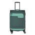 Travelite Viia 4 Wiel Trolley M Expandable Green