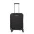 Travelite Mooby 4 Wiel Trolley S Frontpocket Black