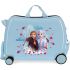 Frozen Trust Your Journey Rolling Suitcase 4 Wheels Blue