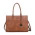 Wimona Franca Schoudertas Laptop 13.3" Cognac