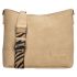 Zebra Natural Bag Kartel Schoudertas Merel Zand