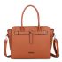 Wimona Sienna Schoudertas Laptop 15.6" Cognac