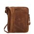 Hide & Stitches Idaho Crossbody Schoudertas Bruin