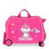 Disney Rolling Suitcase 4 Wheels Little Me Unicorn Pink