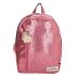 Zebra Girls Rugzak M Pink Metallic Leopard 