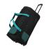 Travelite Basics Fresh Wheeled Duffle 70cm Black / Petrol