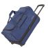 Travelite Basics Wheeled Duffle 55cm Expandable Navy/Orange