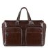 Piquadro Black Square Duffle Laptop 15"/ iPad Pro 9.7"/ iPad 11" Mahogany