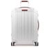 Piquadro Large 4 Wheel Trolley Aluminium Leather