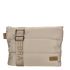 Zebra Elske Puffer Crossbody Schoudertas Lichttaupe