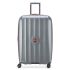 Delsey St Tropez 4 Double Wheels Trolley Expandable 77 cm Silver