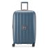 Delsey St Tropez 4 Double Wheels Trolley Expandable 77 cm Blue