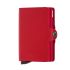 Secrid Twin Wallet Portemonnee Original Red Red