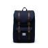 Herschel Little America Mid Volume Scarab/ Black/ Saddle