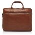 Castelijn & Beerens Firenze Business 3-Vaks Laptoptas 17'' Licht Bruin