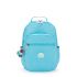 Kipling Seoul College Rugzak Sea Blue Met