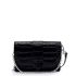 MOSZ Krisbag Telefoontasje Croco Black Silver
