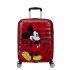 American Tourister Wavebreaker Disney Spinner 55/20 TSA Mickey Comics Red