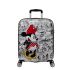 American Tourister Wavebreaker Disney Spinner 55/20 TSA Minnie Comics White