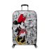 American Tourister Wavebreaker Disney Spinner 77 cm Minnie Comics White
