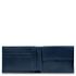 Piquadro Blue Square Men's Wallet With Flip Up With ID/Coin Pocket Night Blue