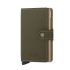 Secrid Mini Wallet Portemonnee Saffiano Olive